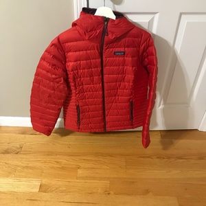 Patagonia ladies down sweater hoodie